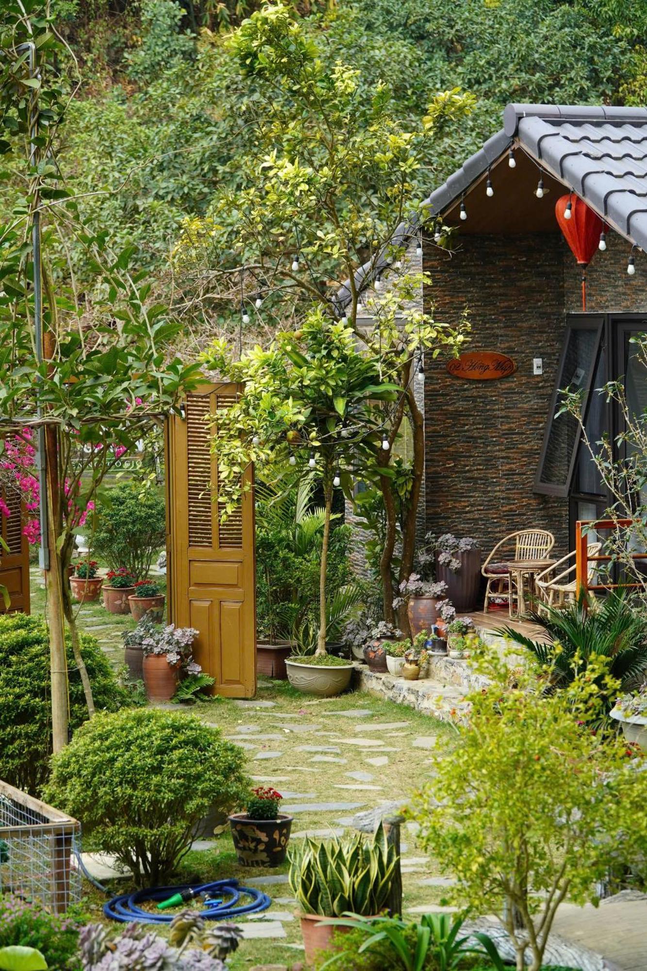 Villa Gobies Garden Moc Chau Exterior foto